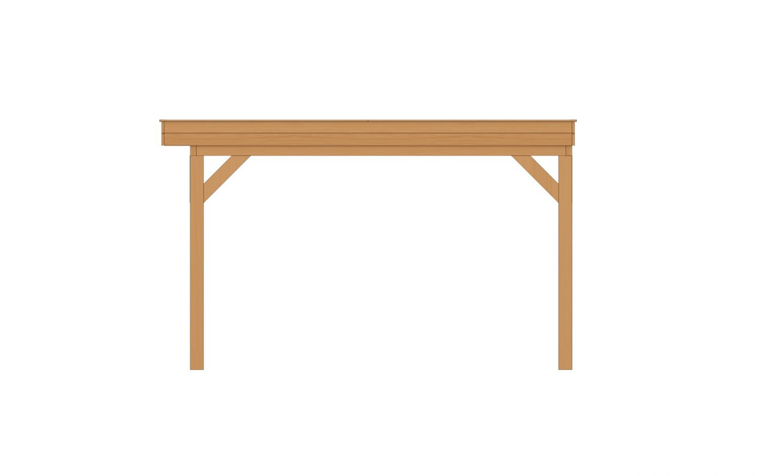 Buitenverblijf SUBLIME Plat dak - 700 x 400 cm