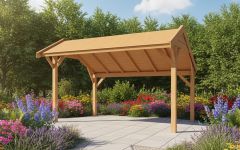 YARD Outdoor GRANDIOSE kapschuur 400x250 cm Douglas blank