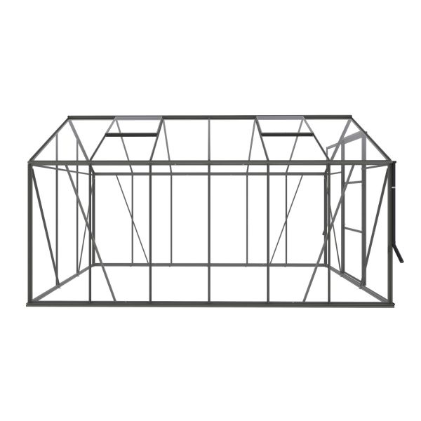 Tuinkas Kate IV - 192x375 cm - Groengrijs