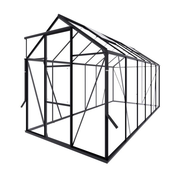 Tuinkas Kate IV - 192x375 cm - Zwart - Full Options