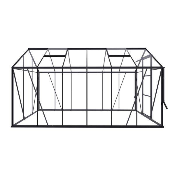Tuinkas Kate IV - 192x375 cm - Zwart - Full Options