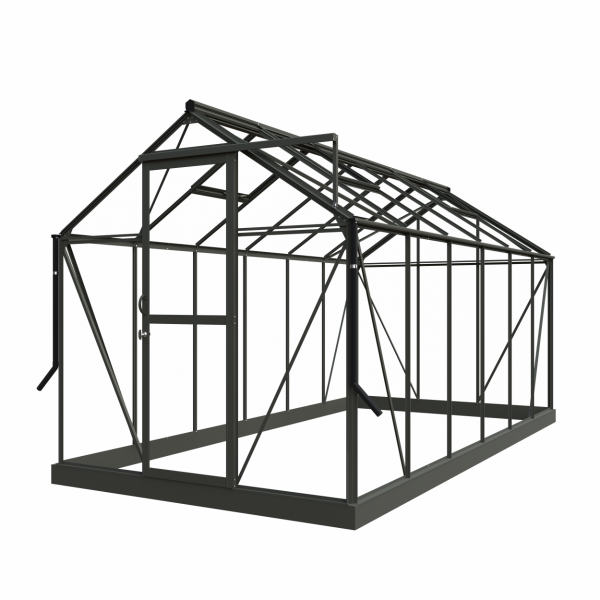 Tuinkas Mary IV - 212x430 cm - Groengrijs