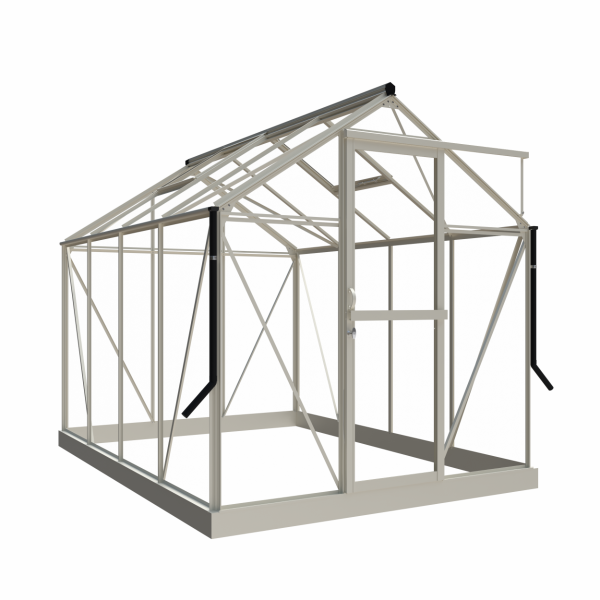 Royal Well Mary II aluminium tuinkas 212x291 cm wit