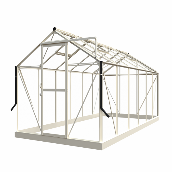 Tuinkas Mary IV - 212x430 cm - Wit - Full Options