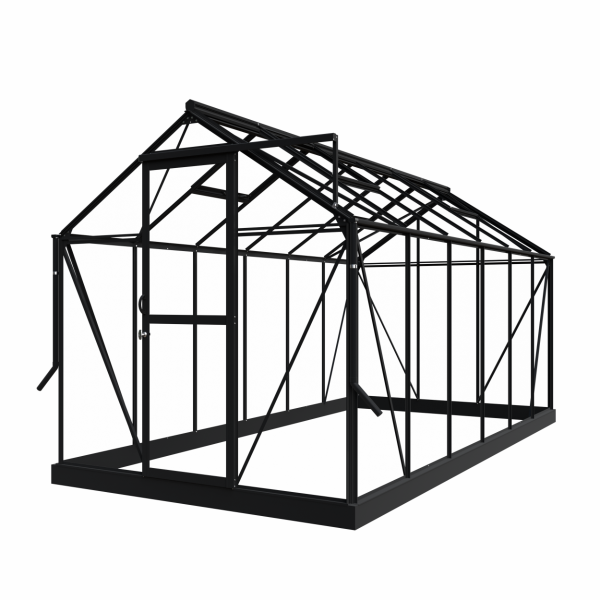Tuinkas Mary IV - 212x430 cm - Zwart - Full Options