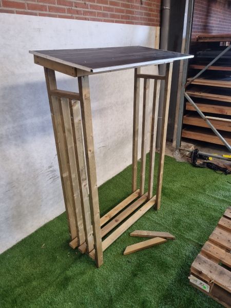 Haardhoutopslag 125x62x180 cm - SALE25083