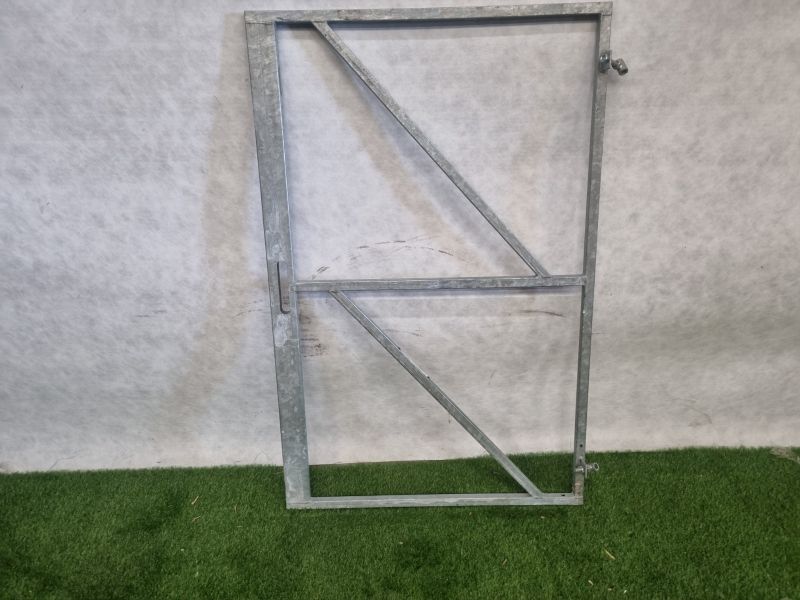 Stalen frame poortdeur – met hangwerk (154,5 x 100 cm) - SALE25087