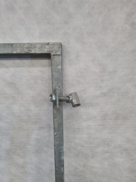 Stalen frame poortdeur – met hangwerk (154,5 x 100 cm) - SALE25087