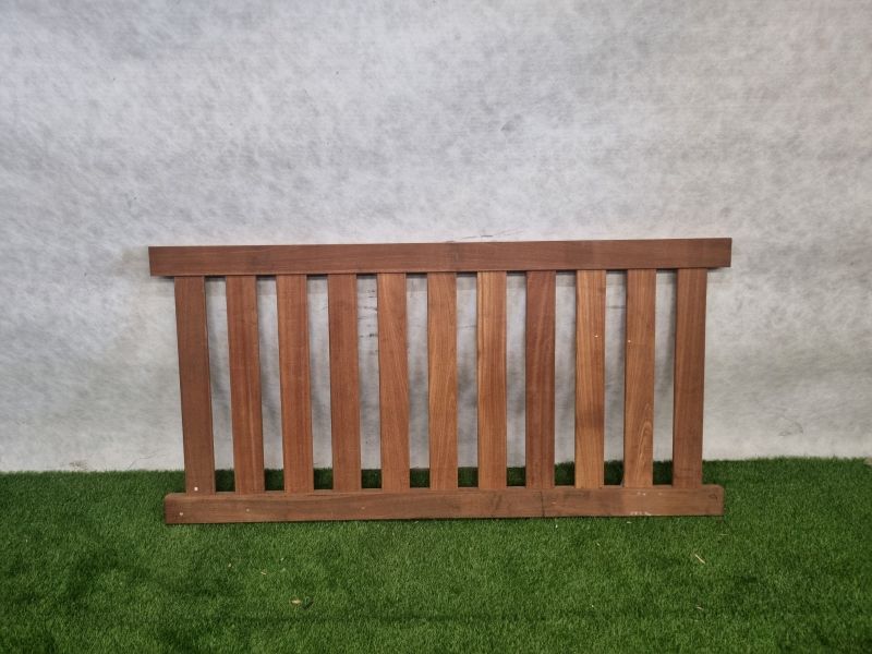 Veranda hekwerk van hardhout – 180 x 90 cm - SALE25089