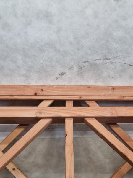Veranda hekwerk – 163 x 70 cm - 2 stuks beschikbaar - SALE25090