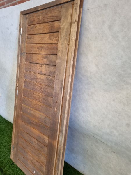 Douglas houten deur met kozijn (189 x 91 cm) - SALE25125
