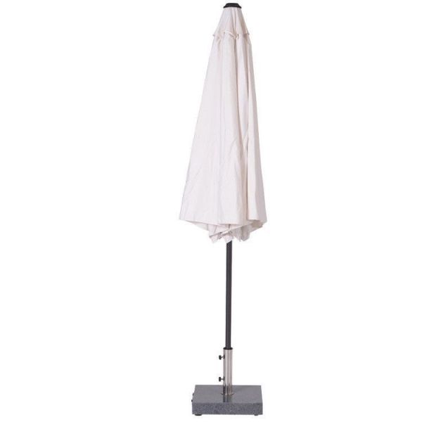 Lotus parasol - Ø300 cm - carbon black - ecru