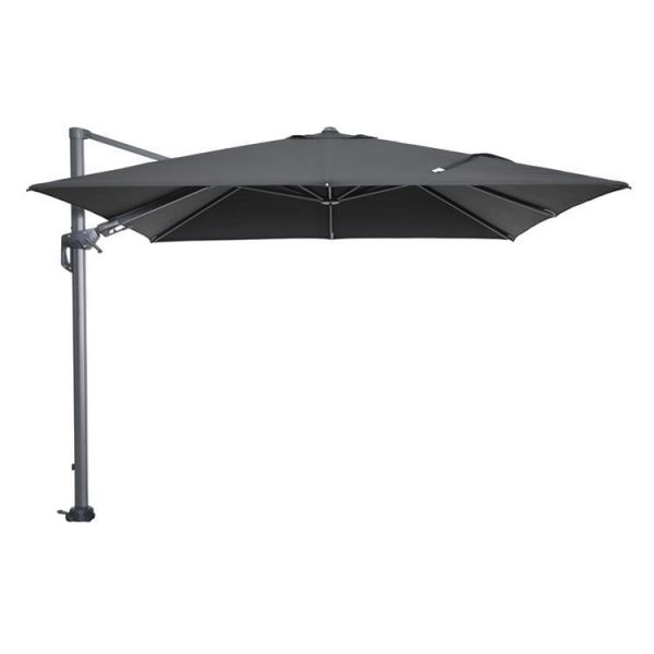 Hawaii parasol 300x300 cm carbon black - black