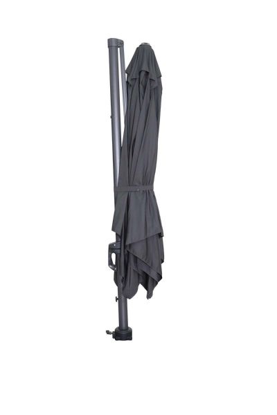 Hawaii parasol - 300x300 cm - carbon black - dark grey
