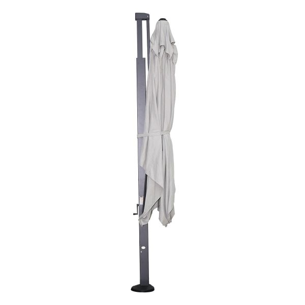 Garden Impressions Hawaii Emperor zweefparasol - 300x400 cm zwart / royal sand