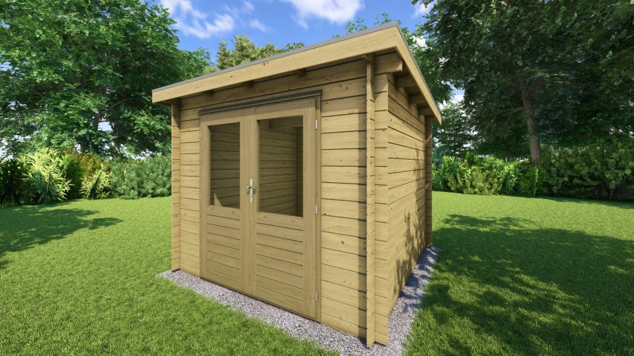 Classicline Blokhut Limburg Geïmpregneerd 250x250 