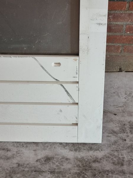 Enkele houten deur wit 101 x 180,2 cm - SALE25037