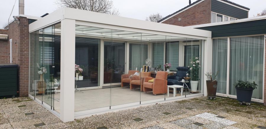 Verasol Cube aluminium veranda 600x350 cm glasdak