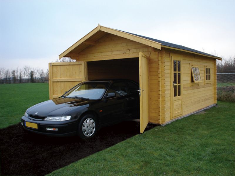 Garage 3755 S Interflex 375x550 cm - zadeldak