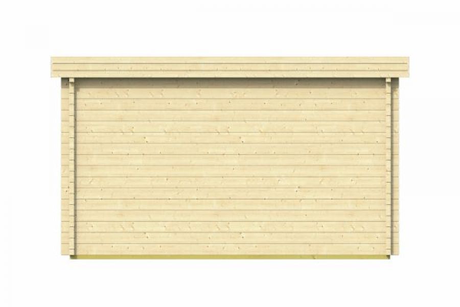 Tuindeco Victoria Blokhut 410x300 cm 58 mm honinggeel geimpregneerd