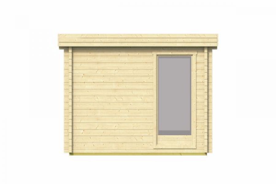 Tuindeco Victoria Blokhut 410x300 cm 58 mm honinggeel geimpregneerd