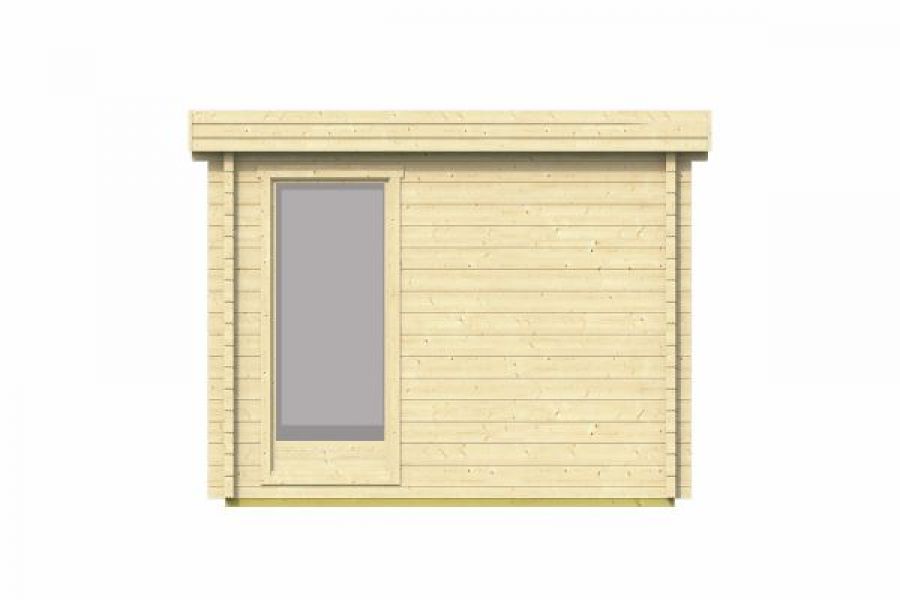 Tuindeco Victoria Blokhut 410x300 cm 58 mm honinggeel geimpregneerd