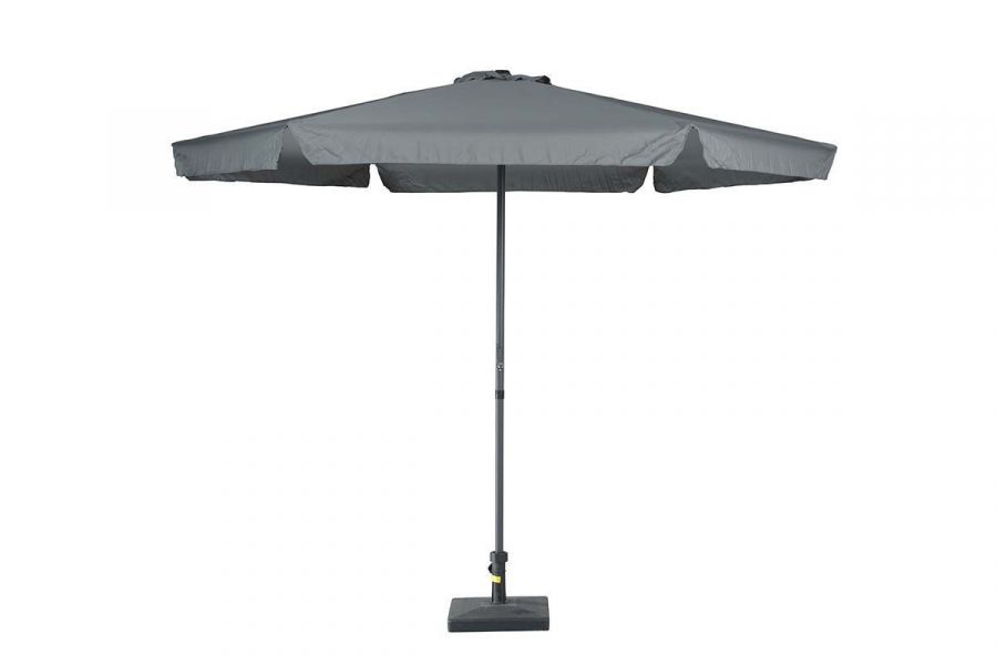 Delta parasol - Ø300 cm - carbon black - dark grey