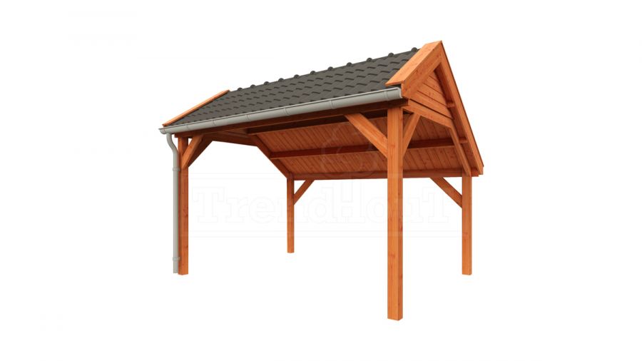 Trendhout Kapschuur de Deel 400x340 cm