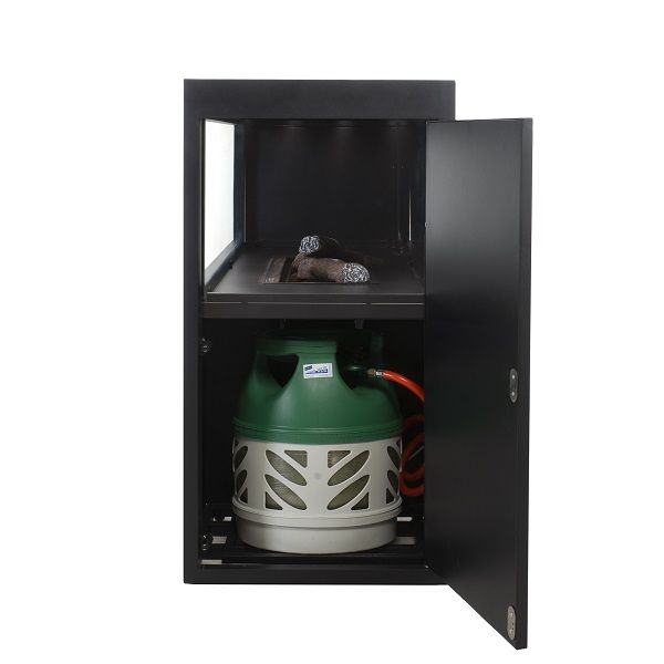 Gasfles openhaard
