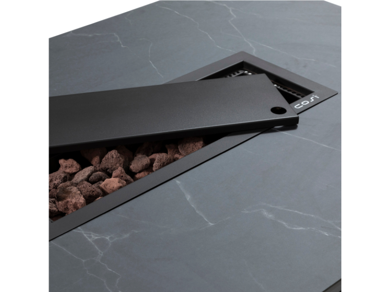 Cosidesign Line 120 zwart/keramiek 120x80x47 cm OP=OP