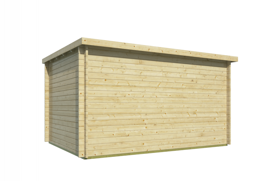 Tuindeco Maggie Blokhut 400x300 cm 40 mm vuren blank