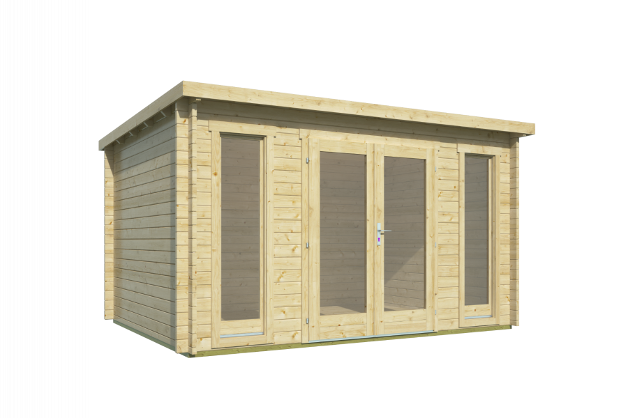 Tuindeco Maggie Blokhut 400x300 cm 40 mm vuren blank