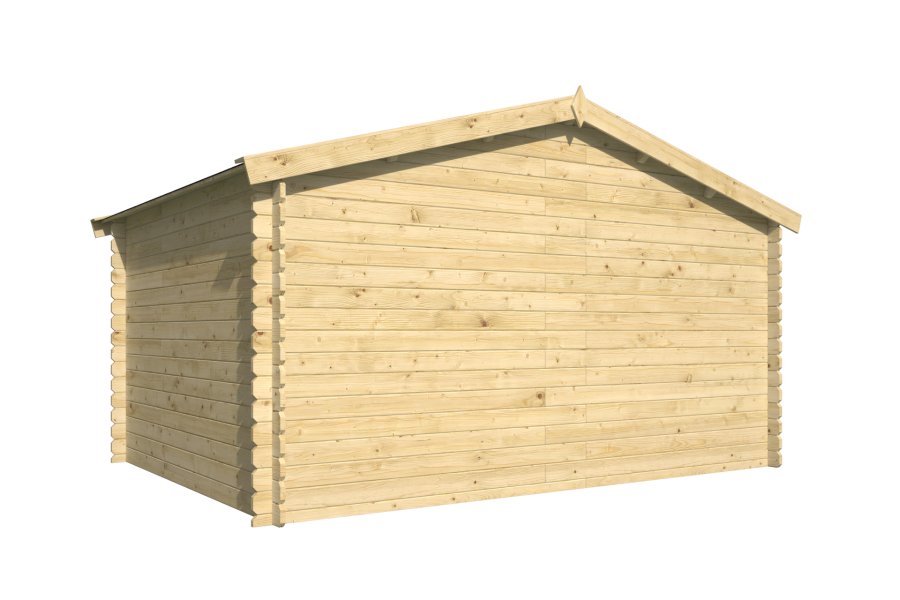 Tuindeco Gorliz Blokhut 400x300 cm 28 mm vuren blank