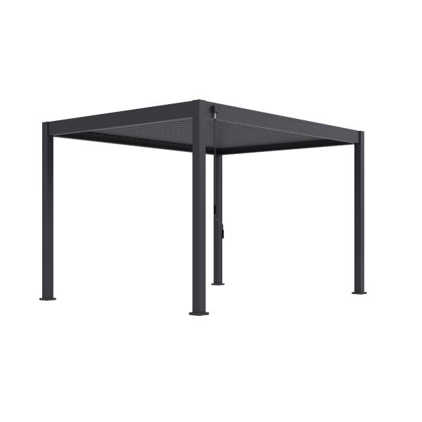 Tuindeco Advance Line vrijstaande aluminium overkapping 300x400x255 cm antraciet