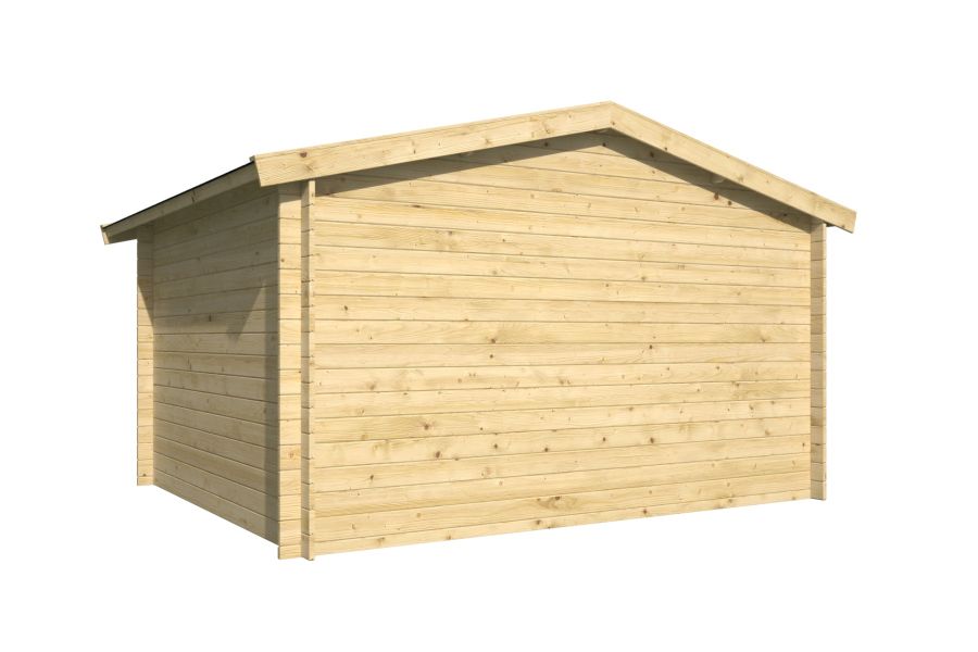 Tuindeco Fritz Blokhut 360x300 cm 28 mm vuren groen geïmpregneerd