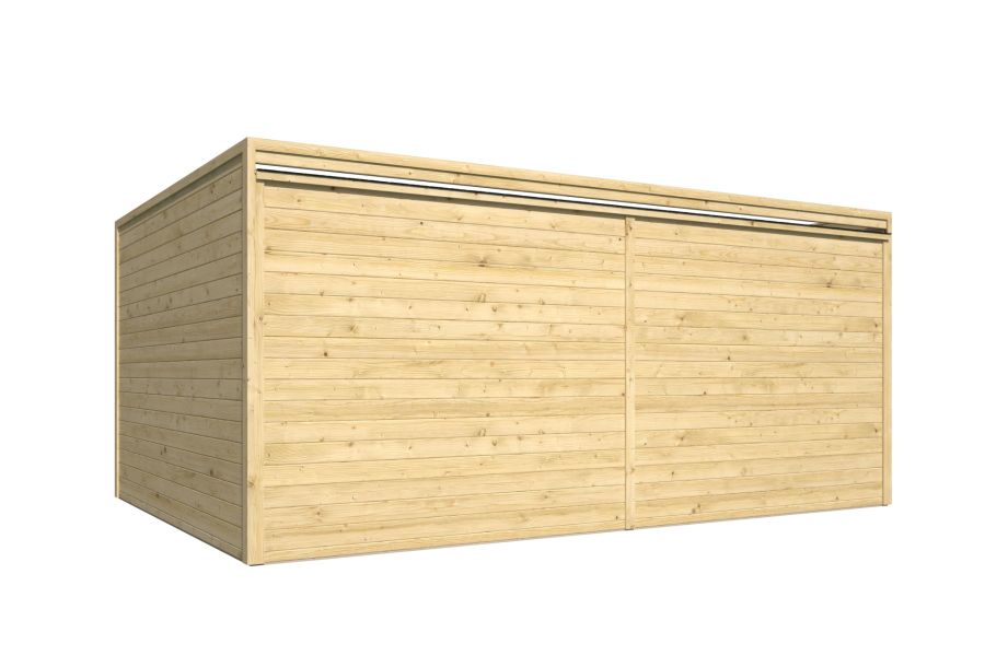Tuindeco Marco Blokhut 500x350 cm 28 mm vuren blank