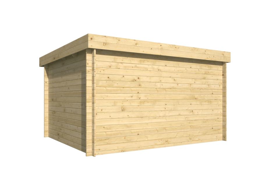 Tuindeco Marta Blokhut 340x280 cm 28 mm vuren blank