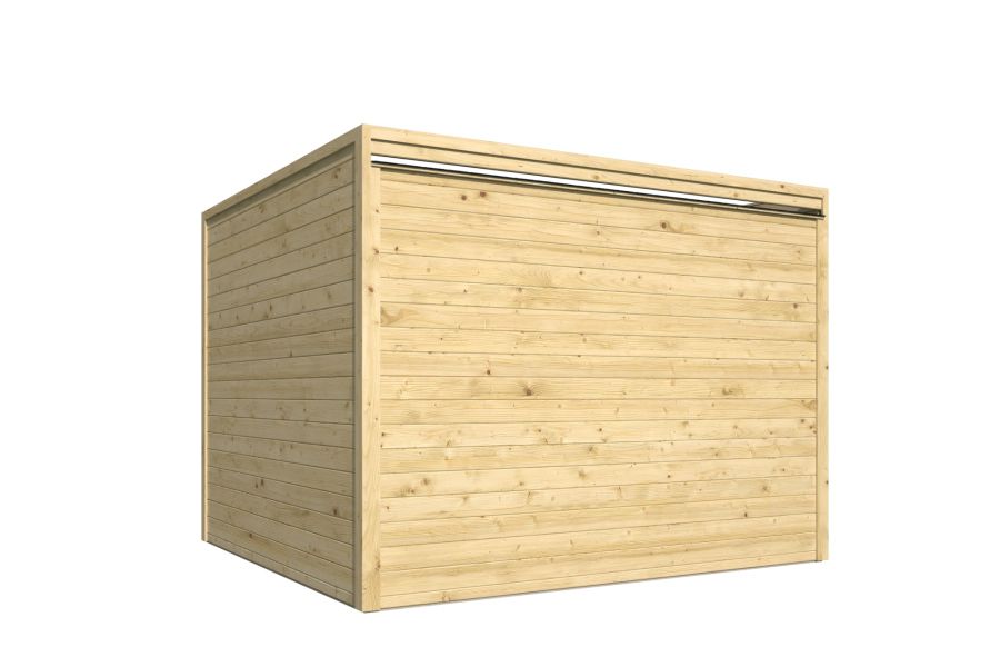 Tuindeco Tino Blokhut 300x275 cm 28 mm vuren Red Class Wood geïmpregneerd