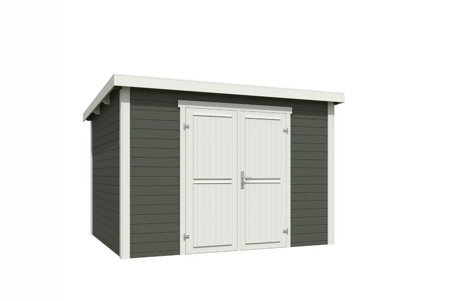 Tuinhuis Lotta 300x250 cm - Green Grey-wit gecoat - second