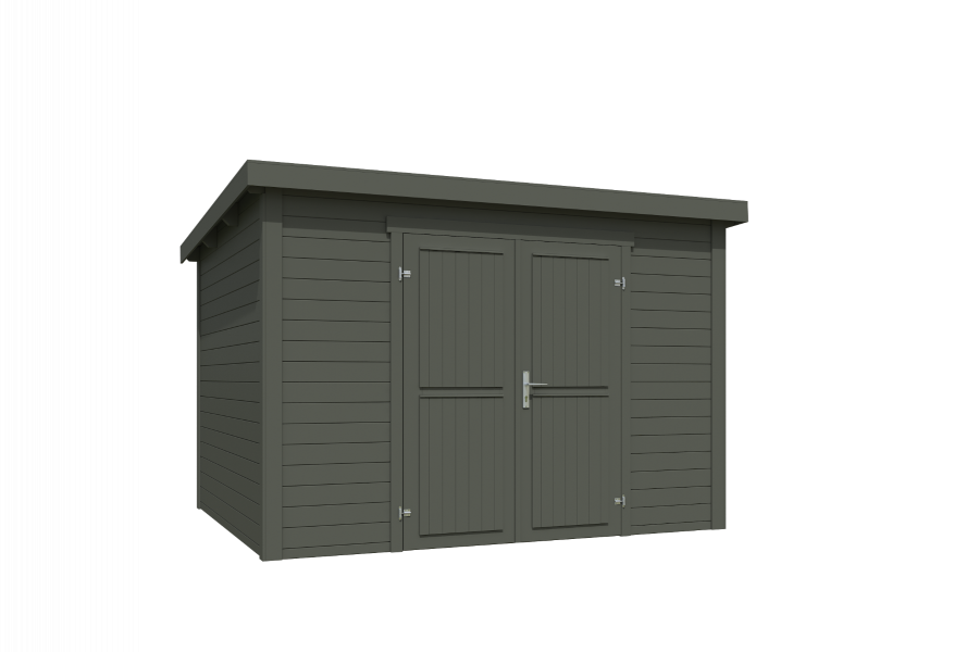 Tuinhuis Lotta 300x250 cm - Green Grey gecoat - main