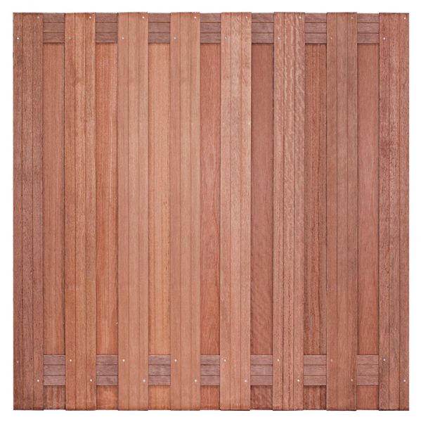 Tuinscherm Kampen hardhout 180x180 cm