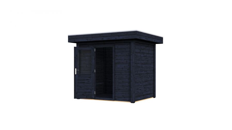 Lugarde Select Modern tuinhuis Aalsmeer 250x200cm - Zwarte olie