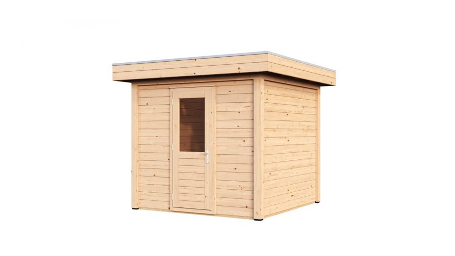 Lugarde Select Modern tuinhuis Garderen 250x250cm - Onbehandeld