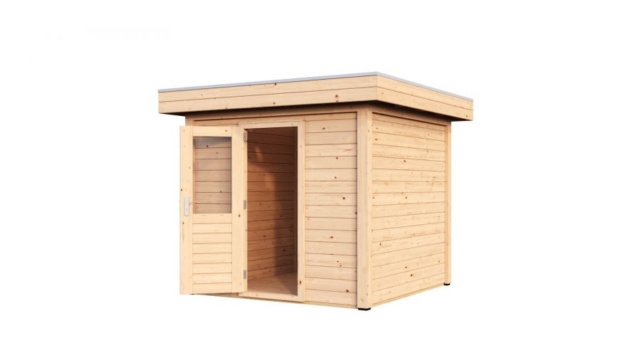 Lugarde Select Modern tuinhuis Garderen 250x250cm - Onbehandeld