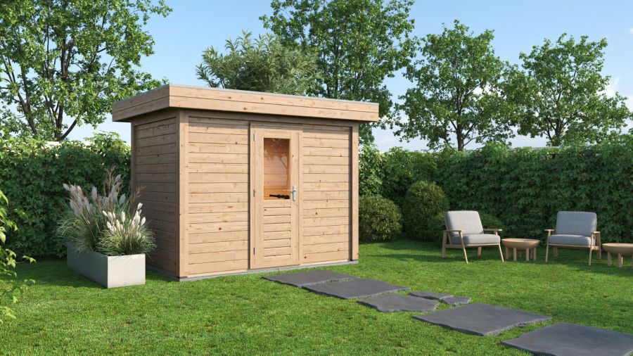 Lugarde Select Modern tuinhuis Hoeven 300x200cm - Onbehandeld