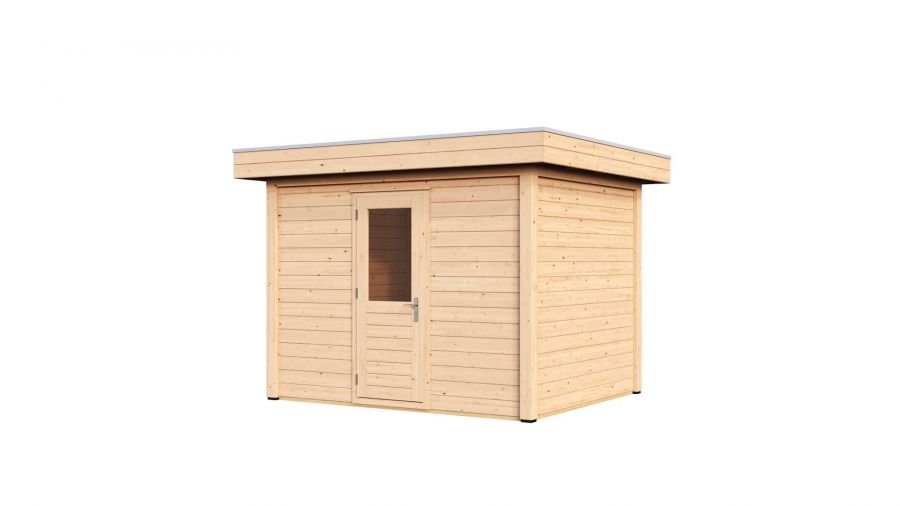 Lugarde Select Modern tuinhuis Amsterdam 300x250cm - Onbehandeld