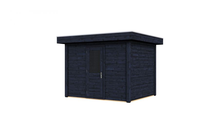 Lugarde Select Modern tuinhuis Amsterdam 300x250cm - Zwarte olie