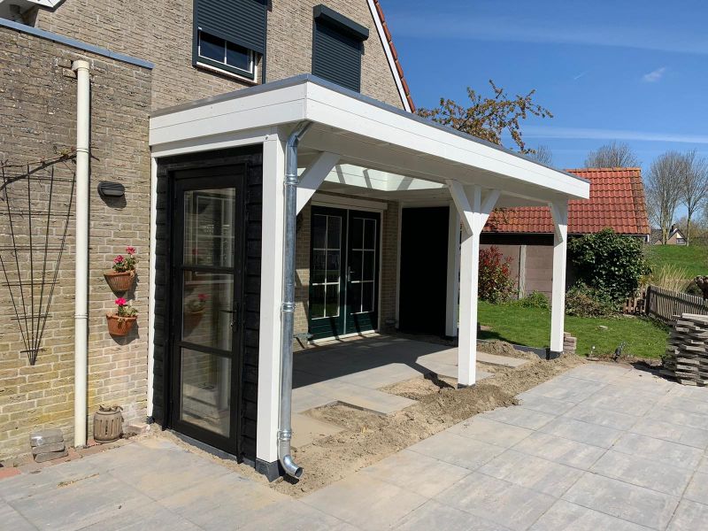 Aanbouwveranda Ancona 600x330 cm - Middelharnis