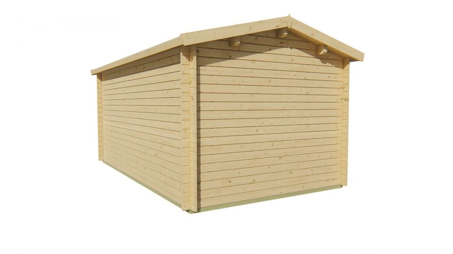 Blokhut Aiste 500x300 cm - Red class wood geïmpregneerd