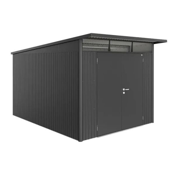 Biohort AvantGarde A8 metalen berging 260x340x222 cm met dubbele deur